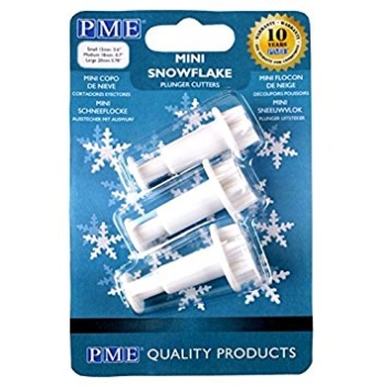 Plunger Cutter - Mini Snowflake Set 3